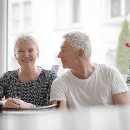 Ruth Hafen und Fotograf Thomas Schuppisser