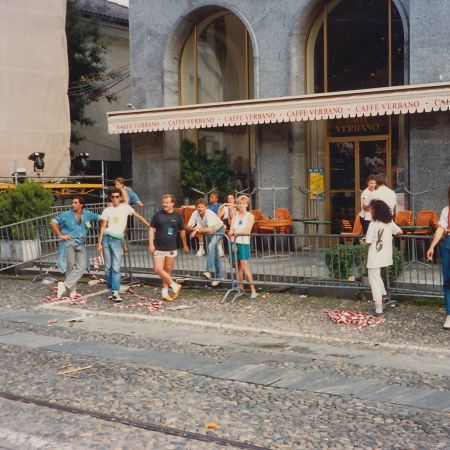 Backstage Tina Turner Locarno 1987